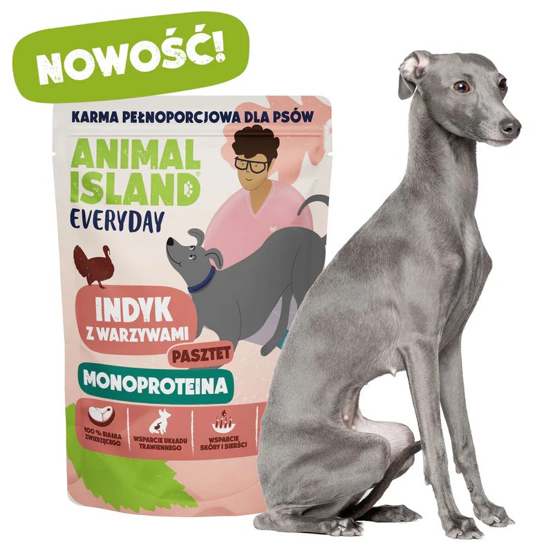Animal Island Everyday Monoprotein Svinja z jabolkom, 300 g