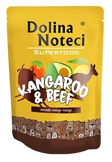Dolina Noteci Superfood - kenguru in govedina - mokra pasja hrana - 300 g