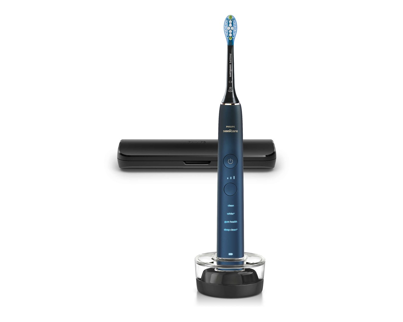 Philips Sonicare DiamondClean HX9911/88 električna zobna ščetka, črna/modra