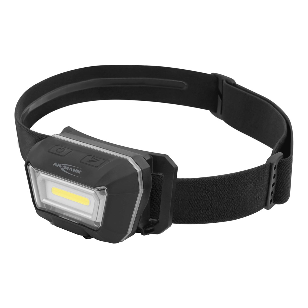 Ansmann LED naglavna svetilka, 300 lm, doseg 21 m
