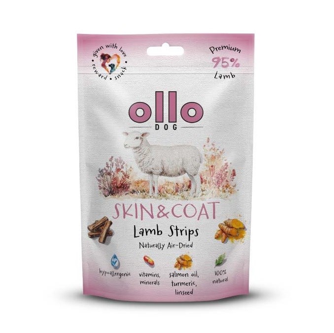 OLLO Air-Dried Lamb Pasje Poslastice - 80g