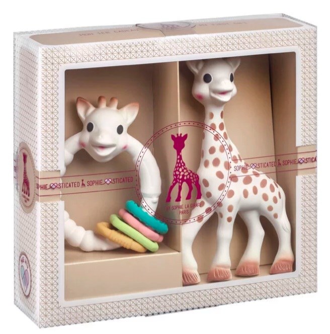 Sophie la girafe 000013 pisana darilna garnitura za otroke