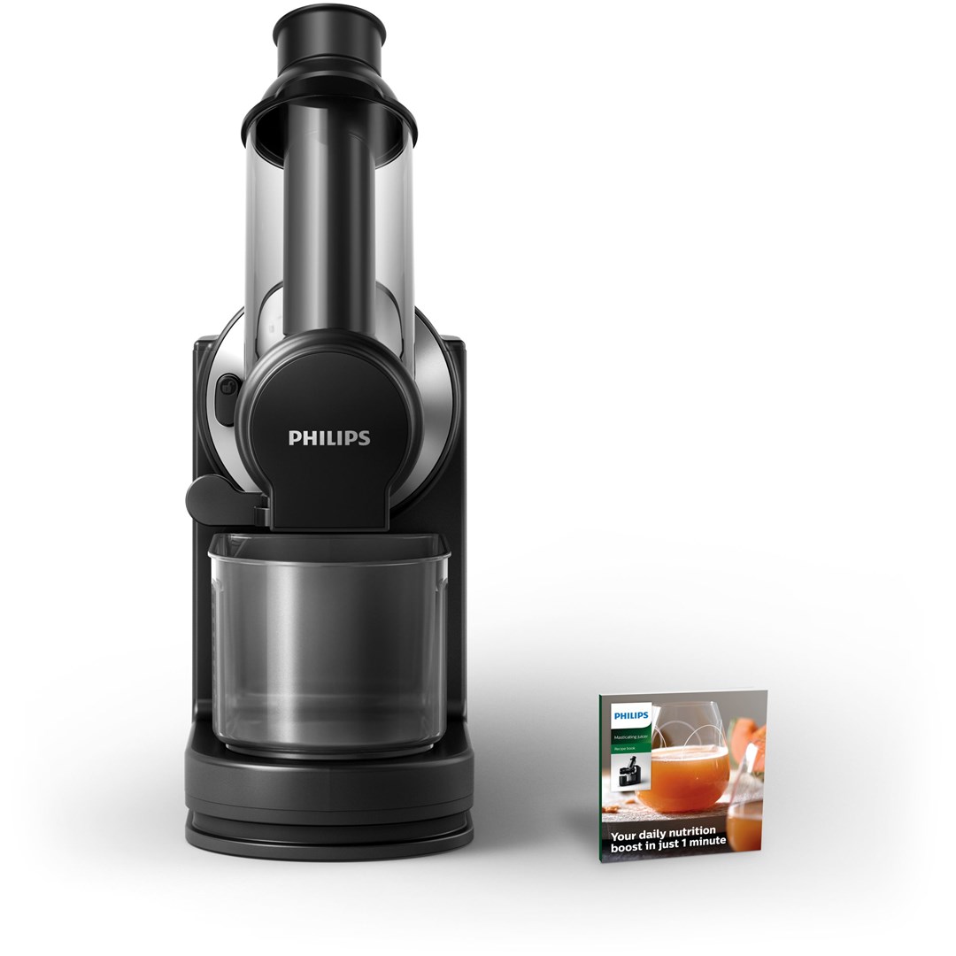 Philips Viva Collection HR1889/70 sokovnik, 150 W, črna/srebrna
