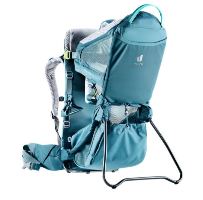 Nahrbtnik za nošenje otrok Deuter Kid Comfort Active SL, modri