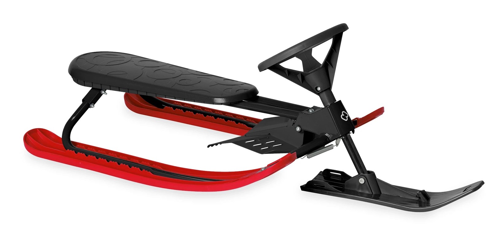 Hamax Sani za sankanje Downhill Ski Sledge, črna/rdeča