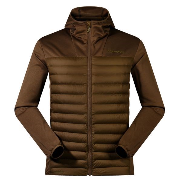 Moška jakna Berghaus Vaskye Hooded Hybrid, vel. L, rjava