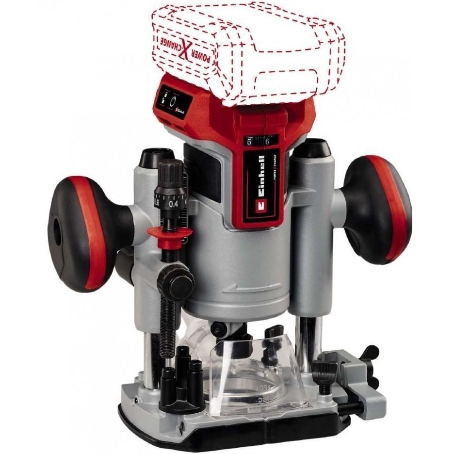 Einhell TP-RO 18 Set Li BL črna, rdeča, srebrna 30000 vrt/min