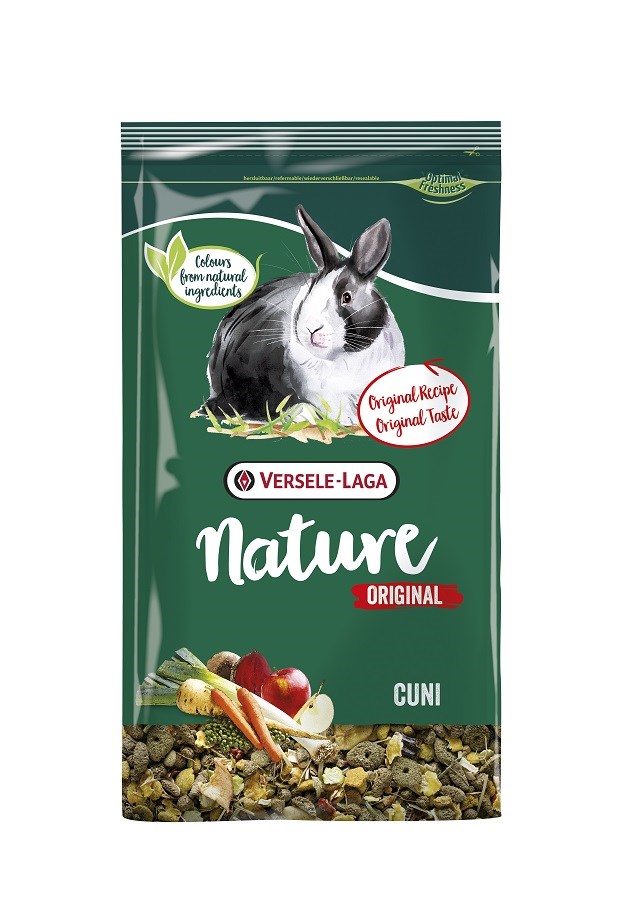 VERSELE-LAGA Nature Original Cuni hrana za pritlikave kunce, 2,5 kg