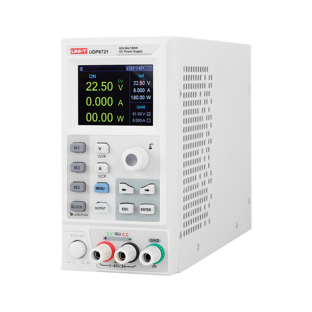 Uni-T UDP6721 laboratorijski napajalnik 320W, nastavljiv 0-30V/0-5A