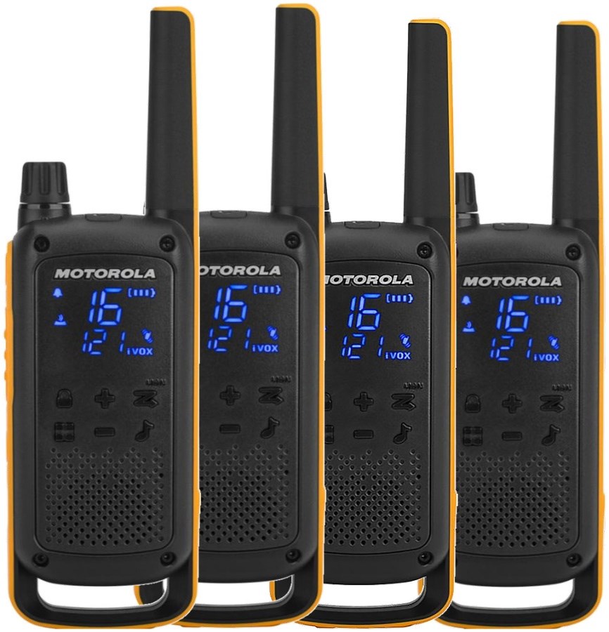 Motorola Talkabout T82 Extreme Quad Pack - komplet 4 radijskih postaj