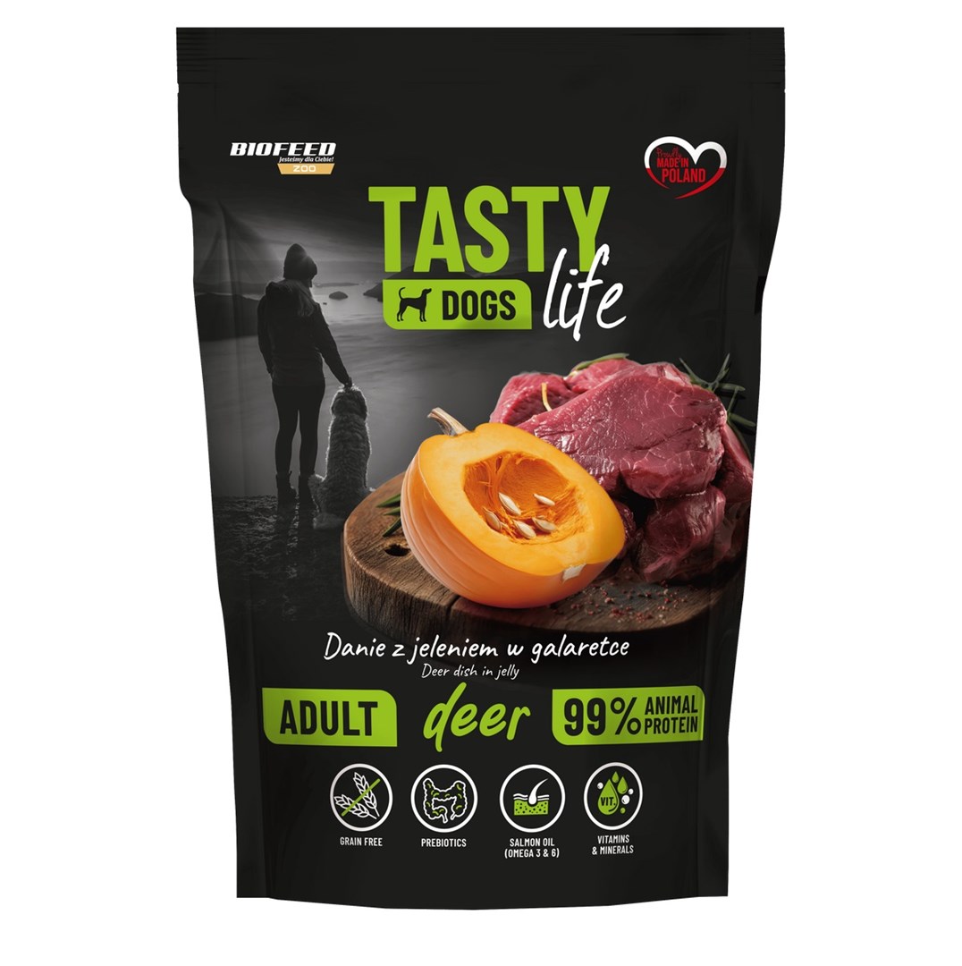 BIOFEED Tasty Dogs Life Jagnjetina - mokra hrana za pse - 150 g