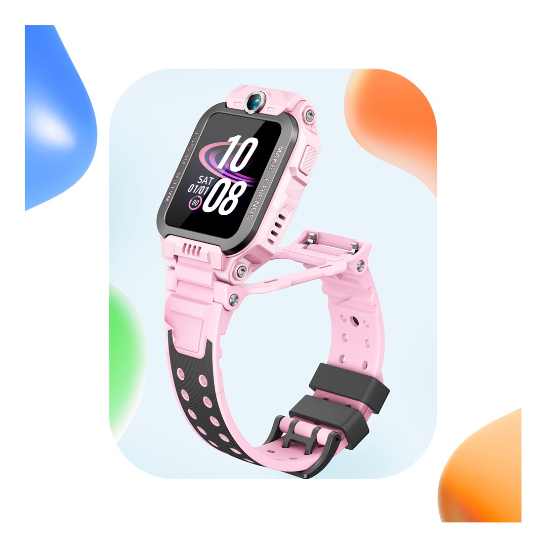 imoo Z7 Smartwatch 1.3" TFT, 240x240, 4G, Roza