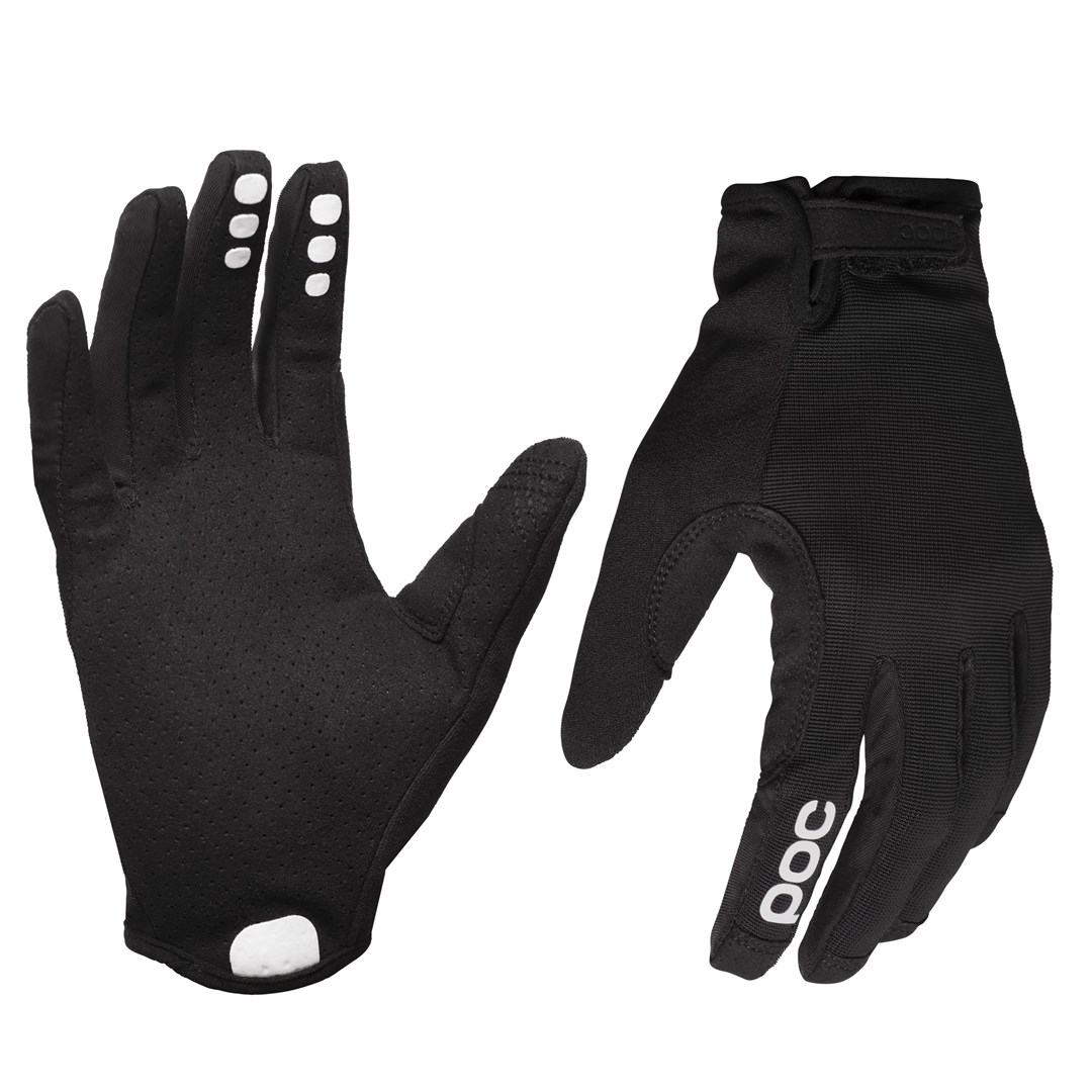 POC Resistance Enduro nastavljive rokavice, S, črna/bela