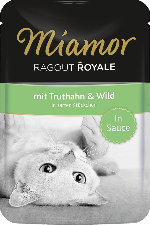 Miamor Royal ragout v omaki, puran in divjačina (100 g)