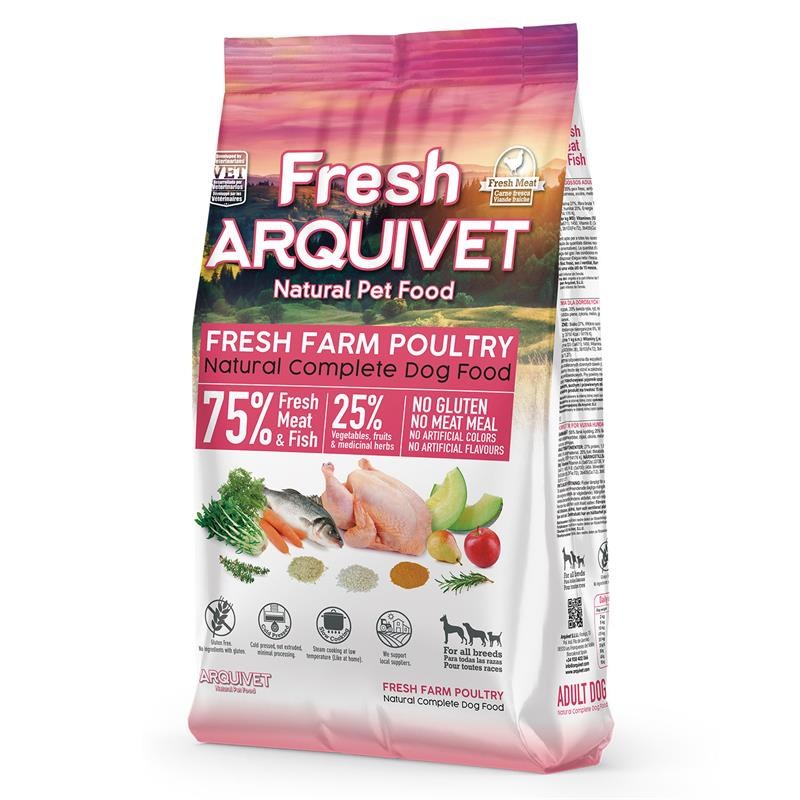 ARQUIVET Fresh Chicken and oceanic fish suha pasja hrana - 10 kg