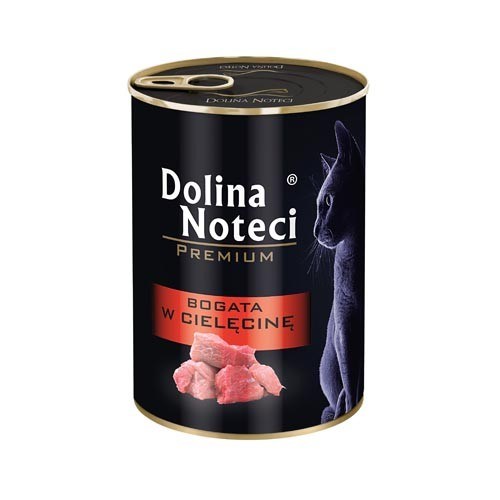 Dolina Noteci Premium z jagnjetino - mokra hrana za mačke - 400g