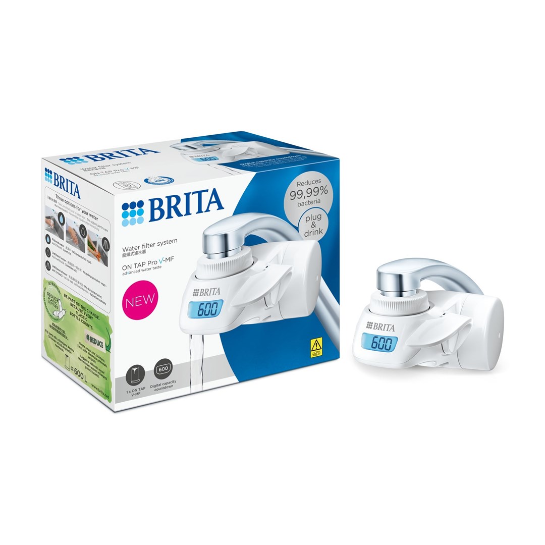 Brita ON TAP PRO V-MF filter za vodo na pipi, bel