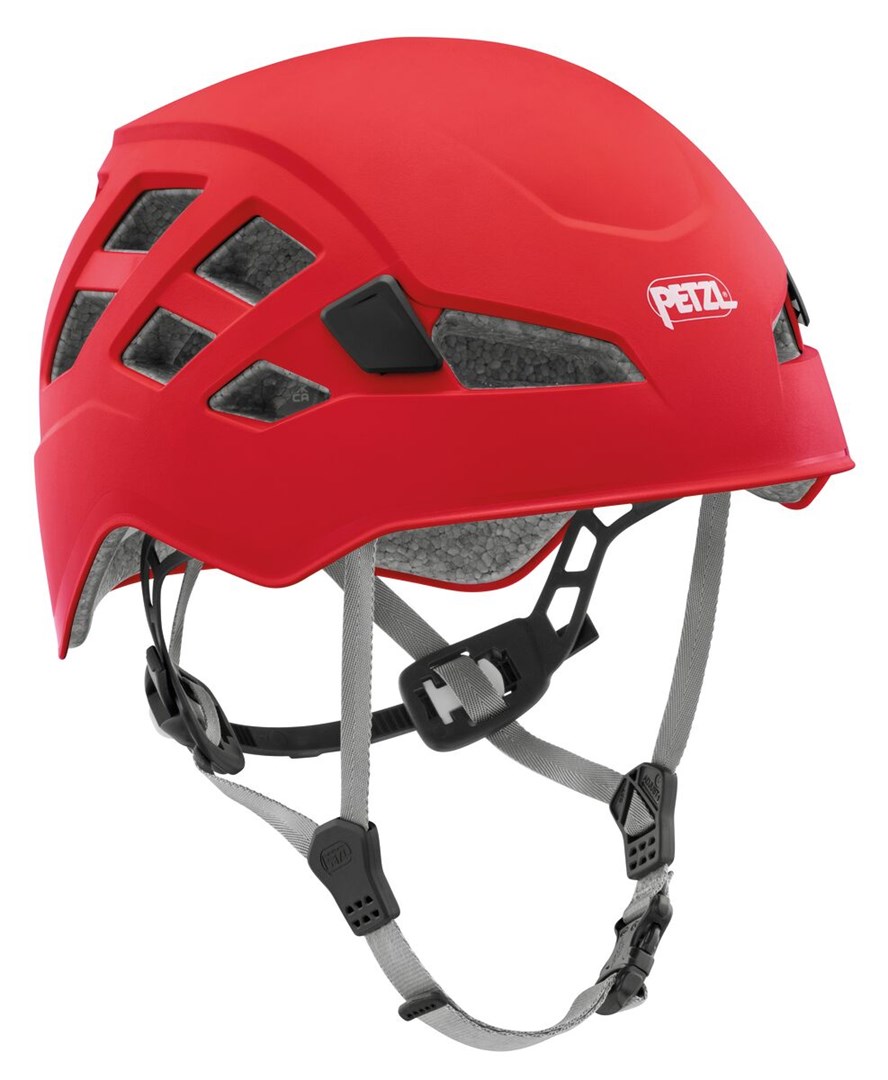 NON Petzl Boreo čelada za plezanje, rdeča