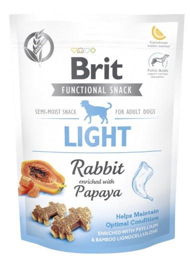 BRIT Functional Snack Light - zajec - za pse - 150 g