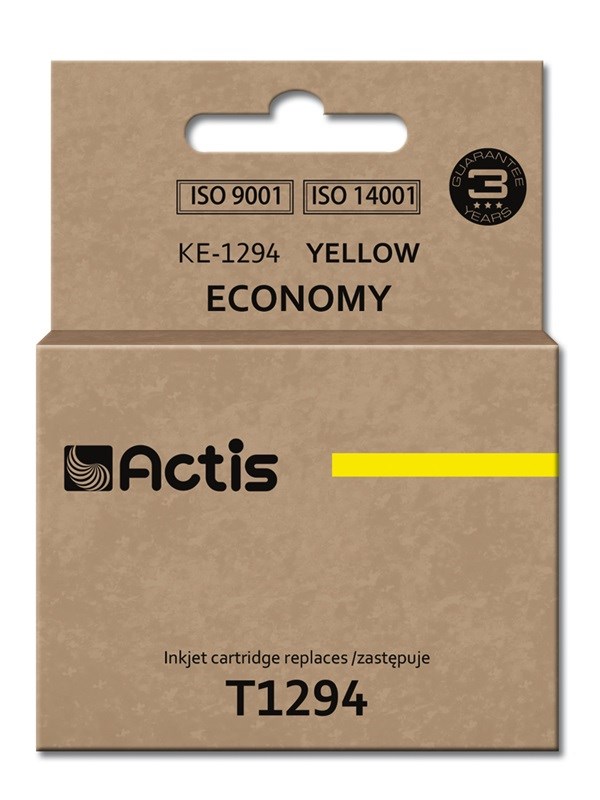 Nadomestna rumena kartuša Actis KE-1294 za Epson, 15 ml