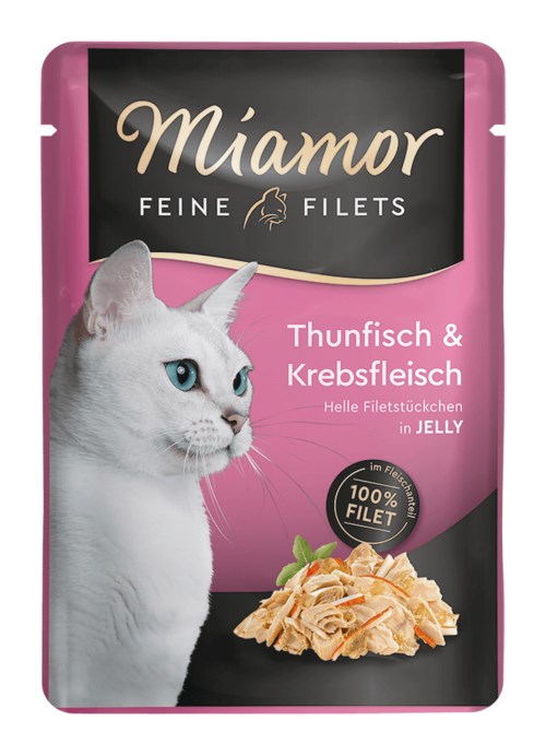 Miamor Mokra hrana za mačke MIAMOR Feine Filets - Losos, 100 g