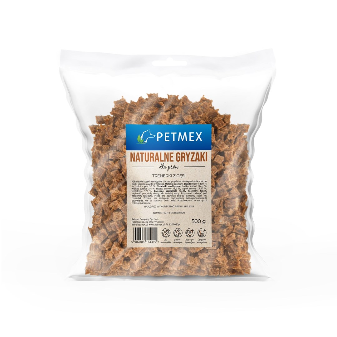 Poslastice za pse PETMEX Gosje meso - 500g