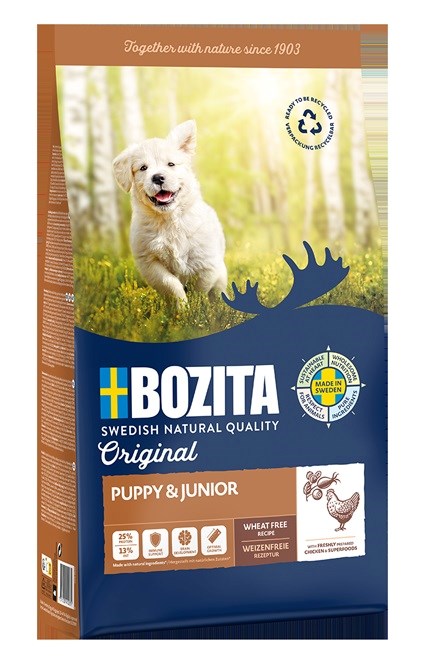 BOZITA Original Piščanec za mladiče in mladostne pse, 12 kg