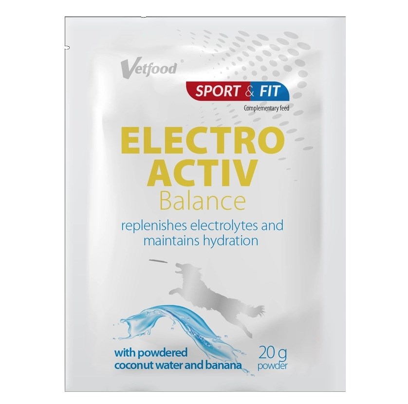 VETFOOD Electroactiv Balance Banana - dodatek za pse in mačke – 20 g