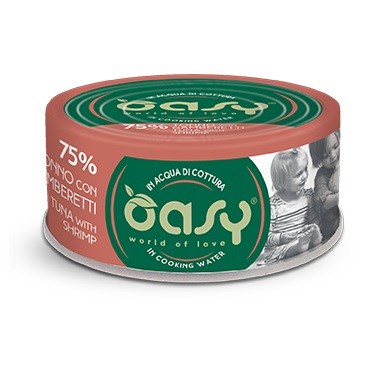 OASY More Love Tuna z rakci - mokra hrana za mačke, 70g