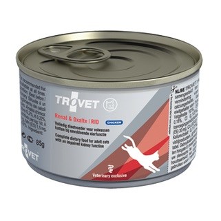 TROVET Renal & Oxalate RID s piščancem mokra hrana za mačke 100g