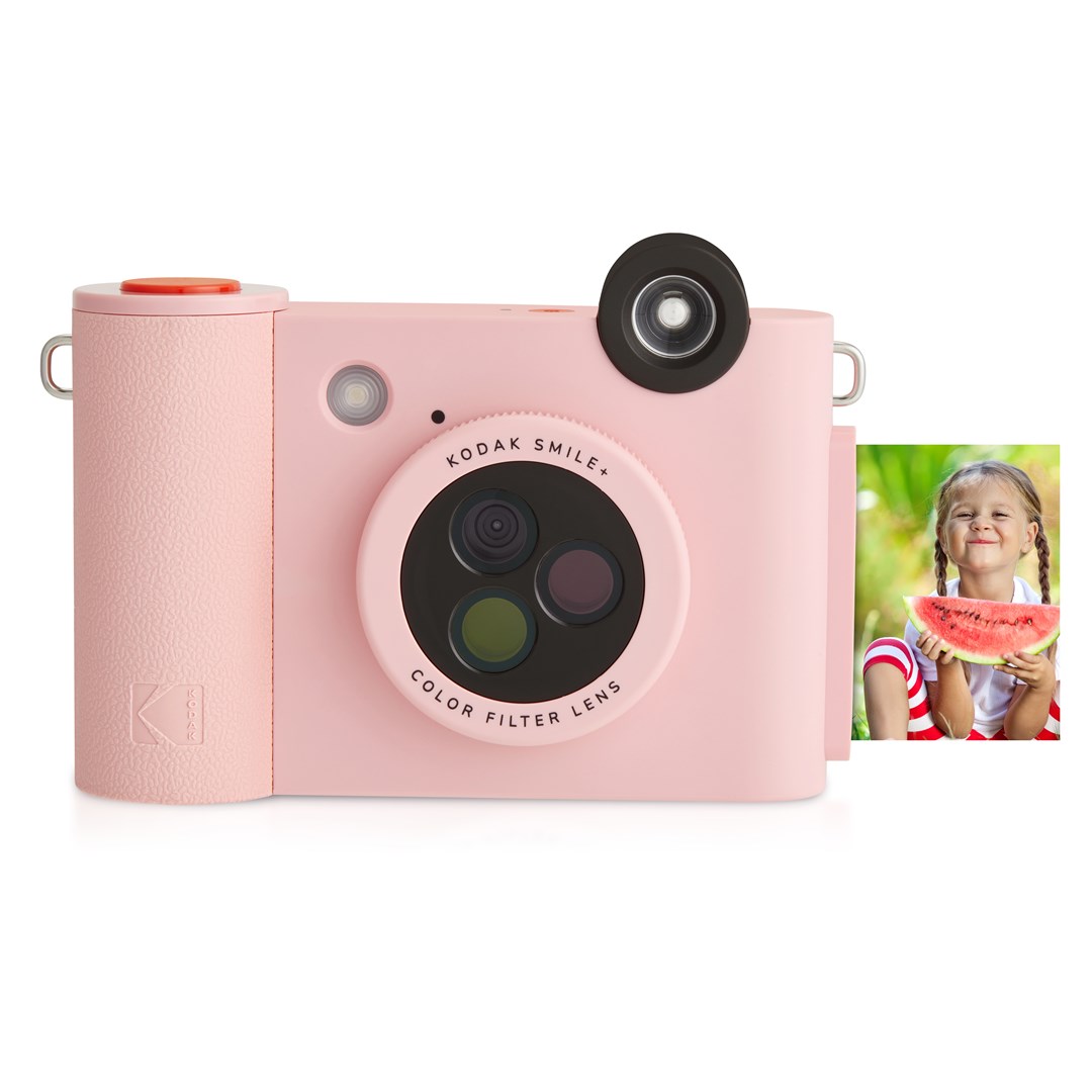 Kodak Smile+ instant kamera, 50.8 x 76.2 mm, roza