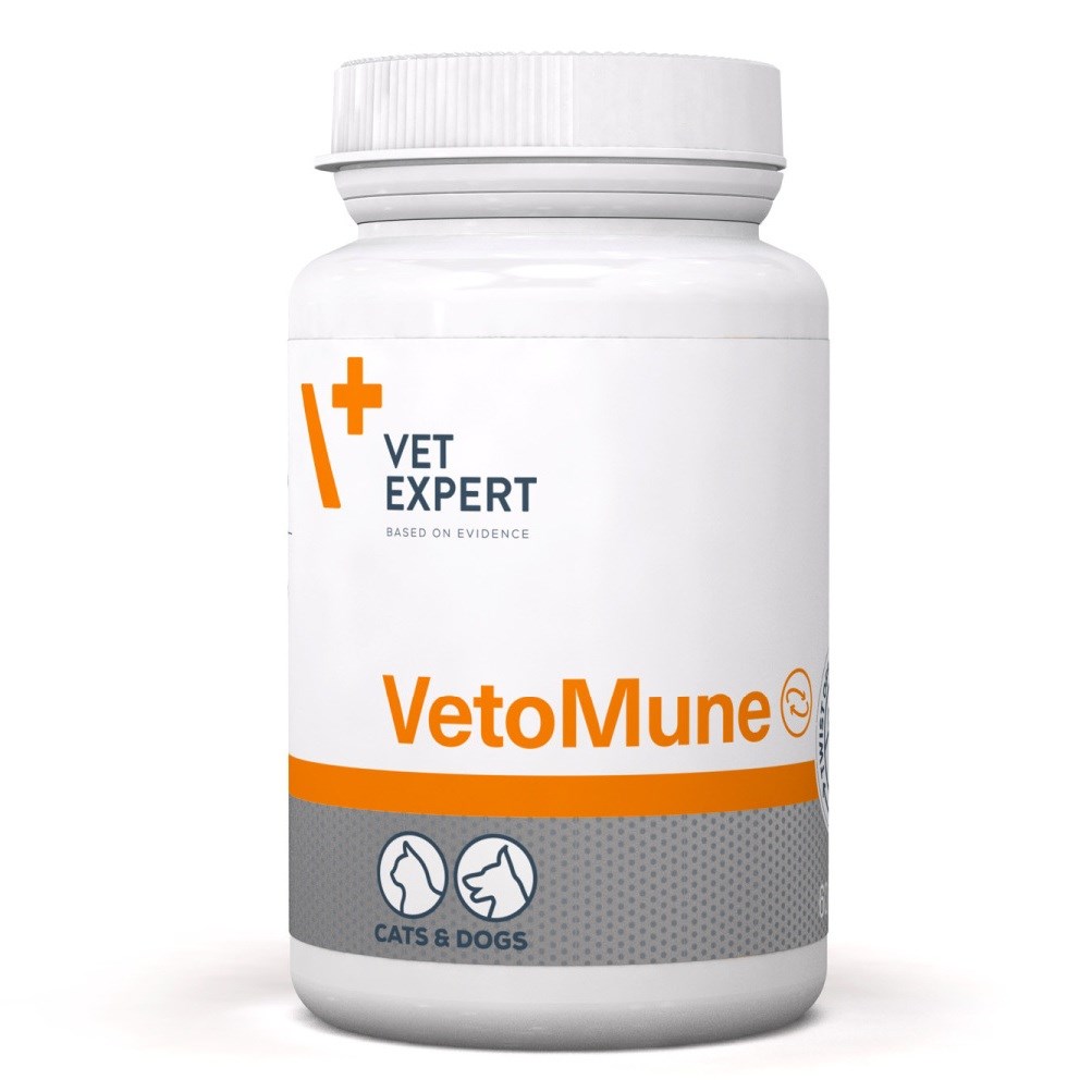 VETEXPERT VetoMune - 60 tablet za krepitev imunskega sistema psov in mačk