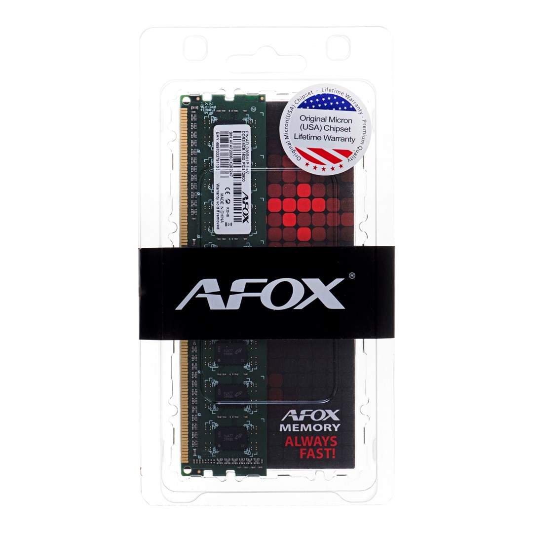 AFOX DDR3 8G 1600 MHz LV 1,35V pomnilniški modul