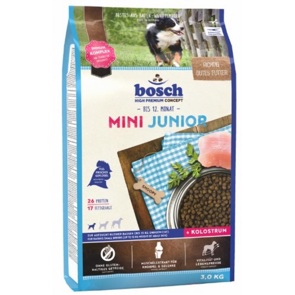 BOSCH Mini Junior - suha pasja hrana - 3 kg