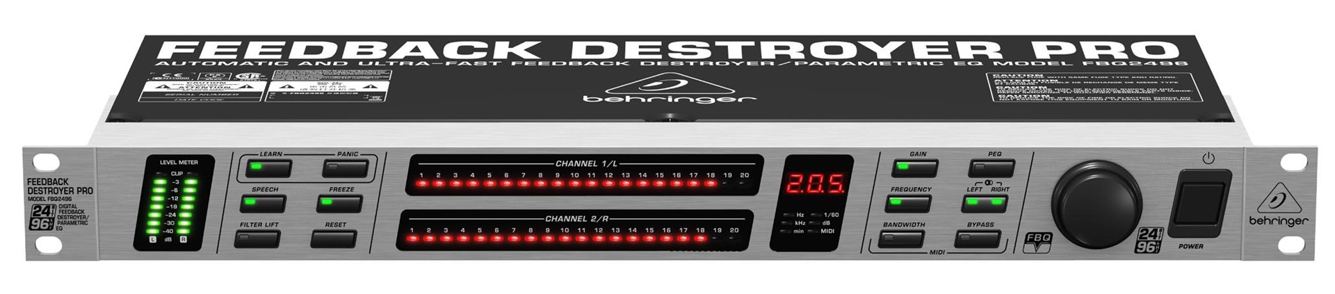 Avdio izenačevalnik Behringer FBQ2496