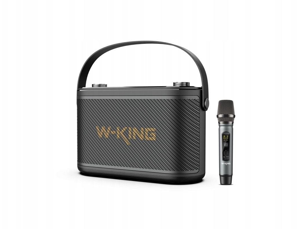 W-KING H10s Prenosni Bluetooth stereo zvočnik, 80W, črn