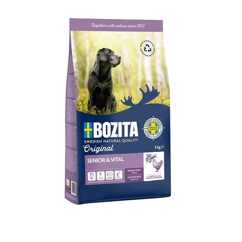BOZITA Original Senior & Vital - suha hrana za pse - 12kg