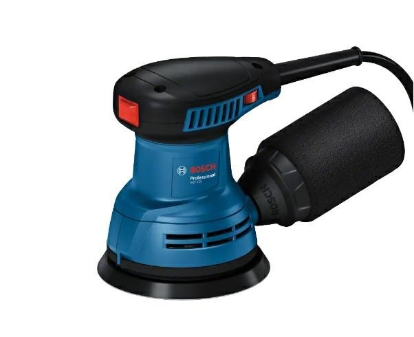 BOSCH. Mimozna brusilka GEX 125-1 AE, 125mm/290W