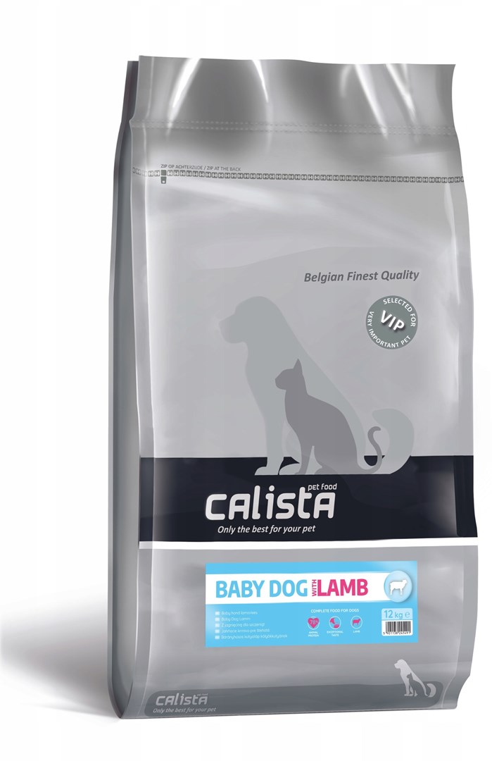 CALISTA Baby Dog Lamb - suha hrana za pse, 12 kg
