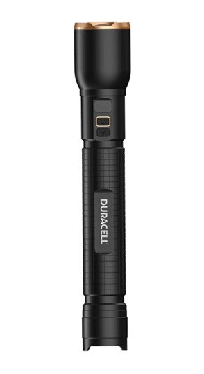 Svetilka Duracell DF6000R, črna, v darilni škatli