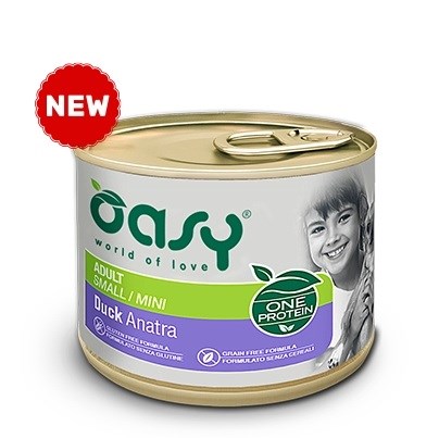 OASY One Protein Adult Small/Mini Duck - mokra hrana za pse - 200g