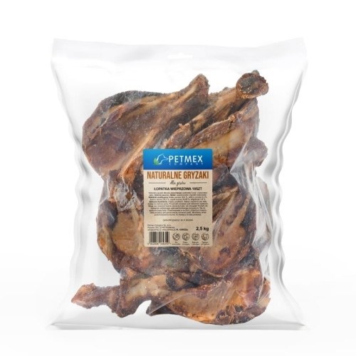 PETMEX Svinjska plečka - pasja poslastica - 2 kg