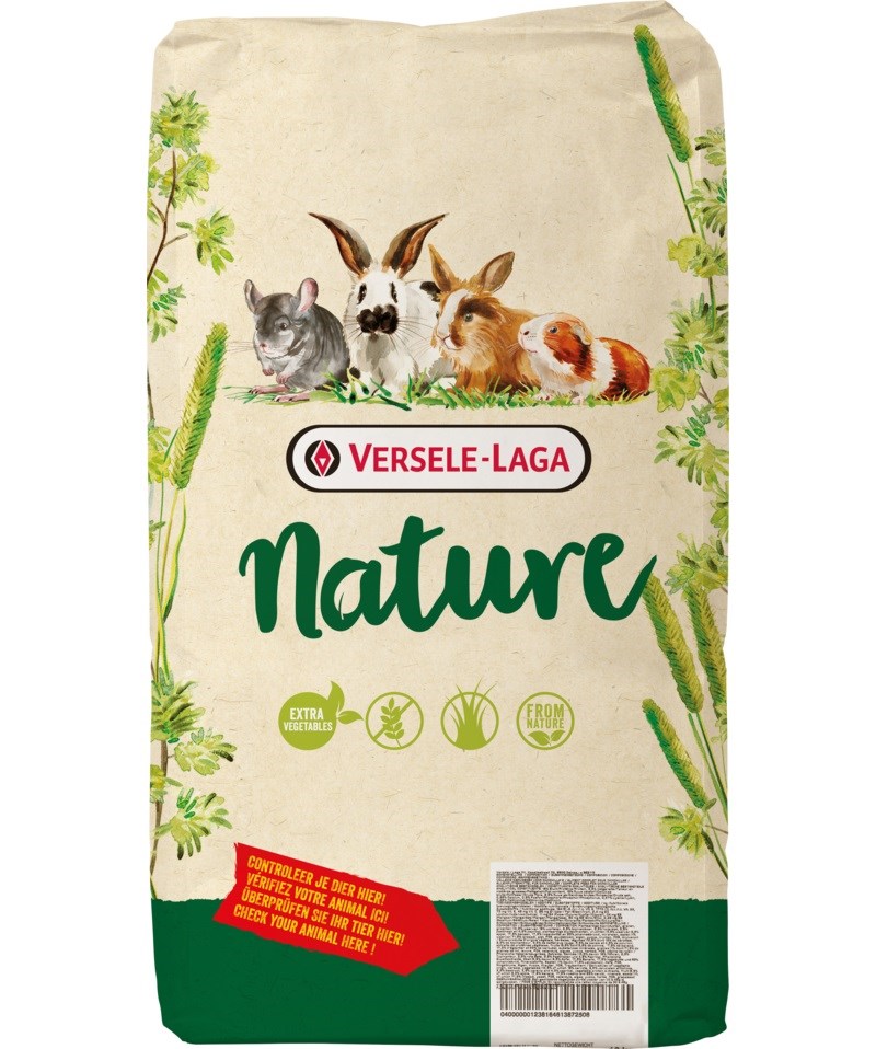 VERSELE LAGA Nature Cavia - hrana za morski prašiček, 9 kg