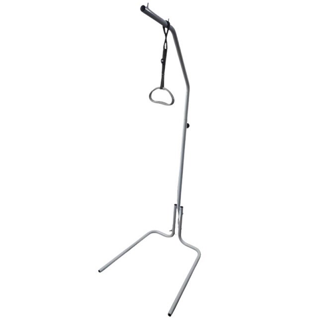 MDH Posteljno stojalo LIFT ROUND POLE, svetlo sivo