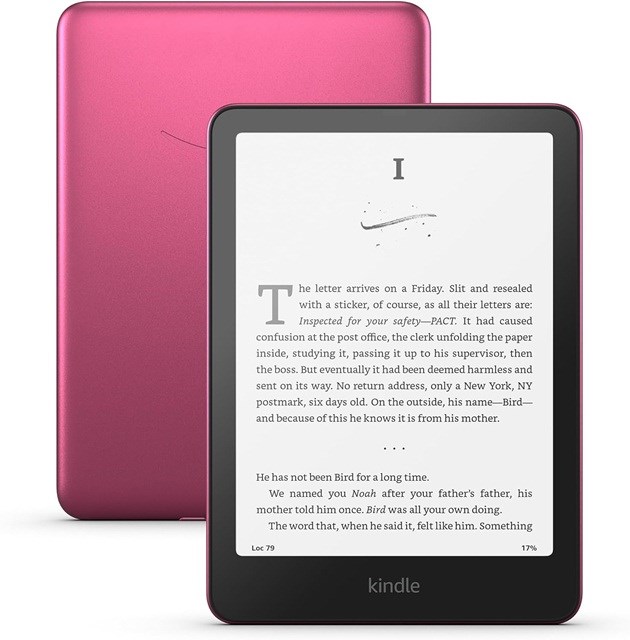 Amazon Kindle 7″ (12. gen.) e-bralnik, 32 GB, Wi-Fi, Raspberry