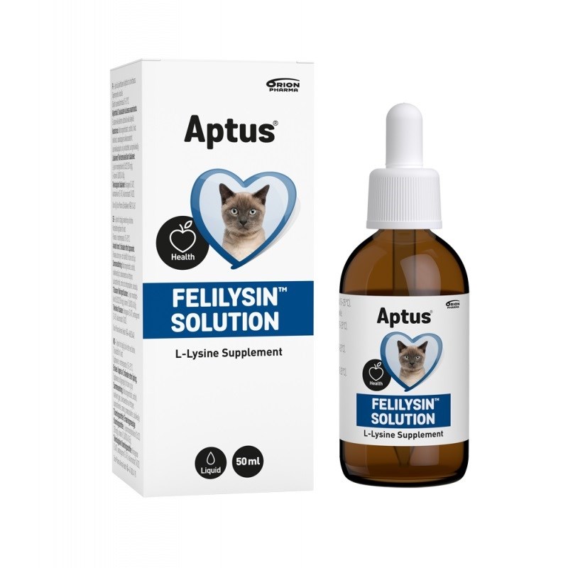 APTUS Felilysin Solution - Dodatek za mačke za močno odpornost in pripravo na stres
