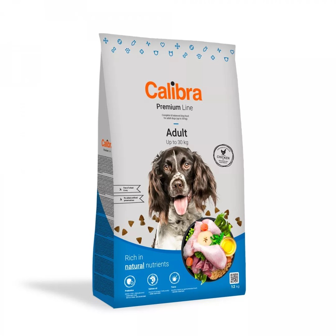 CALIBRA Premium Line Adult Chicken - suha hrana za pse, 12kg