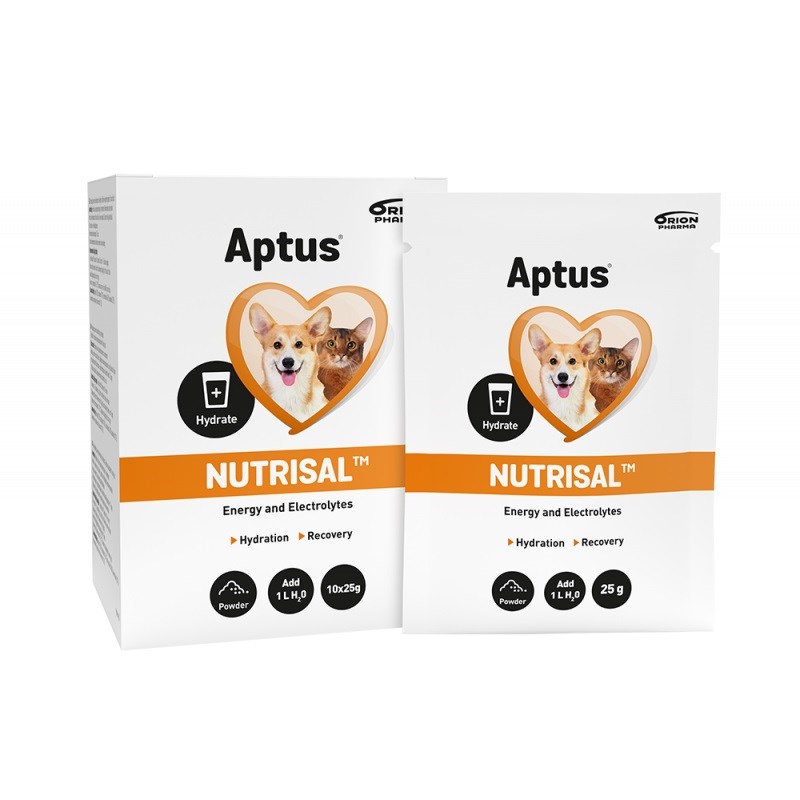 APTUS Nutrisal Hidracija - prehransko dopolnilo za pse in mačke – 10x25g