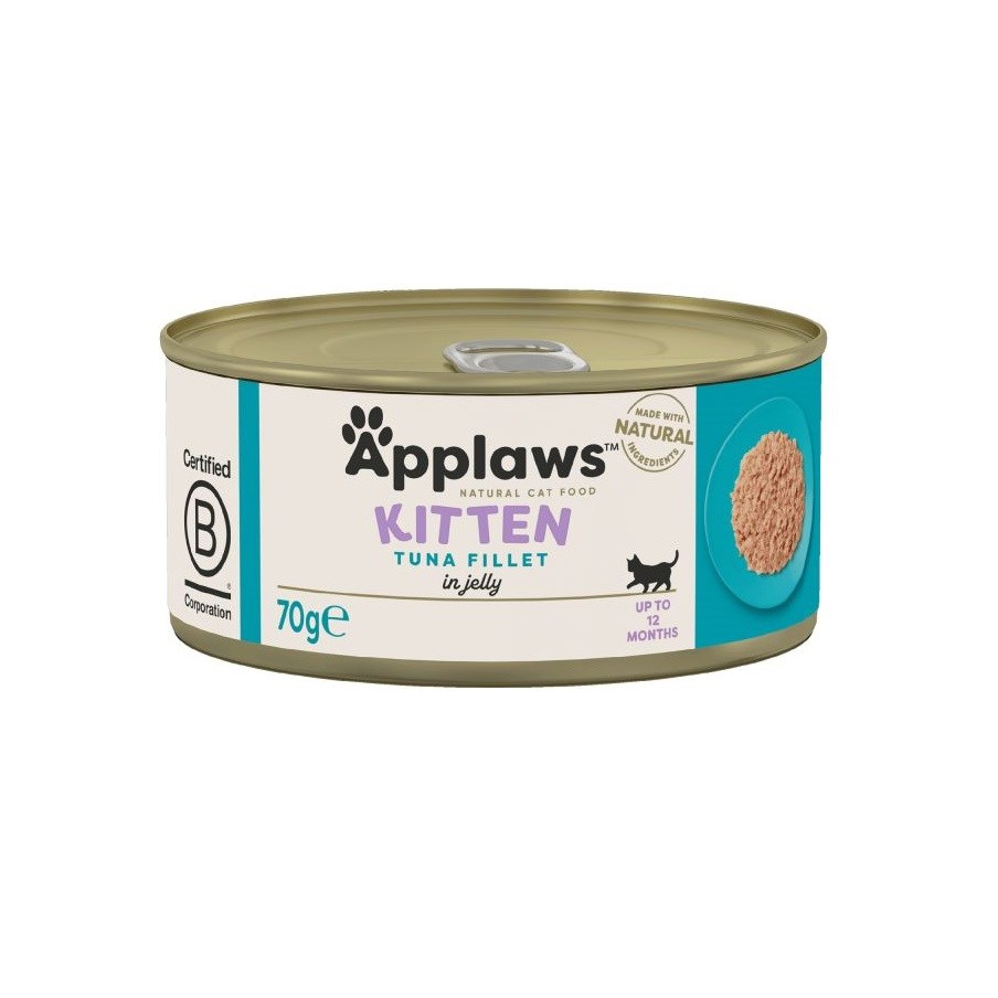 APPLAWS Kitten Tuna file v omaki - mokra hrana za mačke - 70g