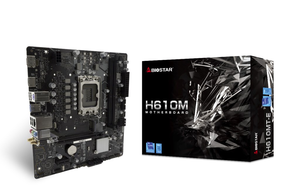 Biostar H610MT-E matična plošča Intel H610 LGA 1700 micro ATX